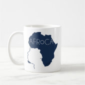 Afro Natural Black Hair Kaffeetasse (Links)