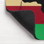 Afro Natural Black Hair Mousepad (Ecke)