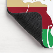 Afro Natural Black Hair Mousepad (Ecke)
