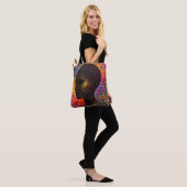 Afro Nebula Flüstern – Black History Feier Tasche (Am Model)