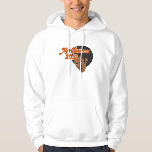 Afro Obama Hoodie (Vorderseite)