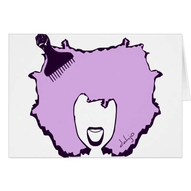 Afro Pick (Vorderseite (Horizontal))