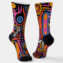 Afro-Pop' – Buntes Lebensgefühl Socken