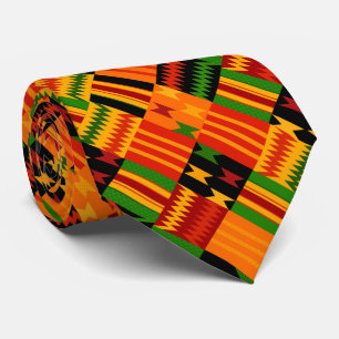Afro Pop Cool farbenfrohe Kente Design Krawatte
