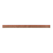 Afro Pop Kente Design Satin Ribbon Satinband (Vorderseite)