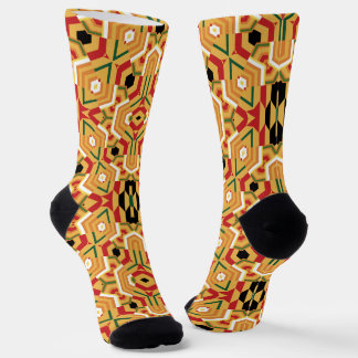 Afro Pop Modern Kente Socken
