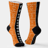 Afro-Pop-Moderne-Mudcloth-Socken Socken (Gewinkelt)