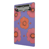 Afro Poppies Mini-Zwischenablage Mini Klemmbrett (Gewinkelt2)