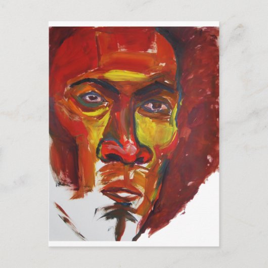 Afro Postkarte (Vorderseite)