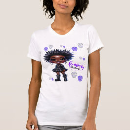 Afro Punk Fearless Authentic Ladys T - Shirt