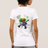 Afro Punk Get It Girl Ladys T - Shirt (Rückseite)