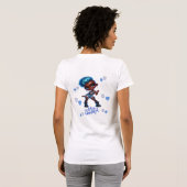 Afro Punk Wild & Beautiful Ladys T - Shirt (Schwarz voll)