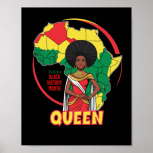 Afro Queen Poster