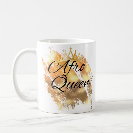 Afro Queen Tasse (Links)