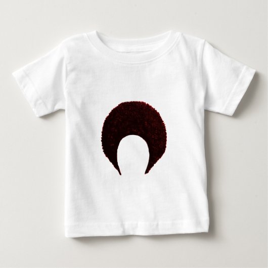 Afro Red die MUSEUM Zazzle Geschenke Baby T-shirt (Vorderseite)