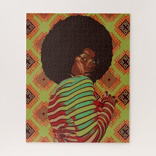 Afro Retro Puzzle (Vertikal)