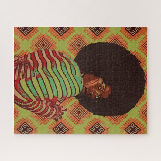 Afro Retro Puzzle (Horizontal)