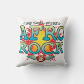 Afro Rock Soul Cushion Kissen (Rückseite)