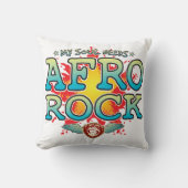 Afro Rock Soul Cushion Kissen (Vorderseite)