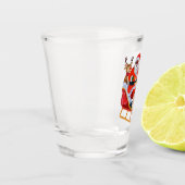 Afro Santa und Freunde Schnapsglas (Links)