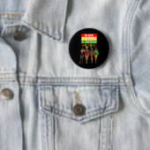 Afro Schwarze Frauen Stolz Schwarze Geschichte ist Button (Beispiel)