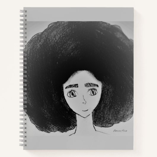 Afro Sketchpad Notizblock (Vorderseite)