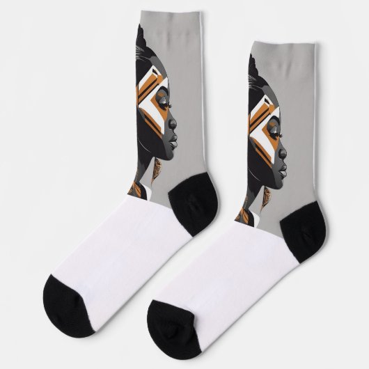 AFRO SOCKEN (Linkes Detail)