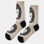 afro Socken (Linkes Detail)