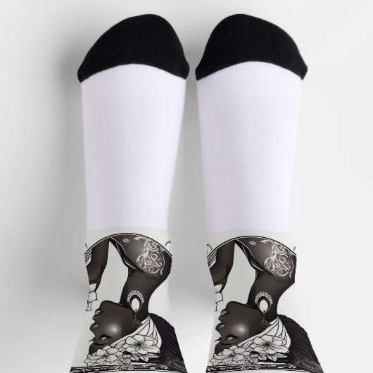 Afro-Socken Socken (Oben)