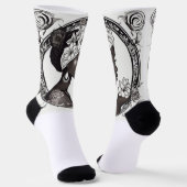 Afro-Socken Socken (Gewinkelt)
