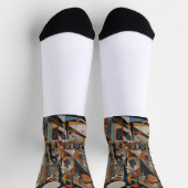 Afro-Socken Socken (Oben)
