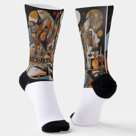 Afro-Socken Socken (Gewinkelt)