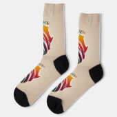 afro socks socken (Linkes Detail)