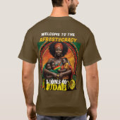 AFRO-STOKRATIE T-Shirt (Rückseite)