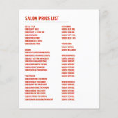 Afro Style, Haar Stylist, Haarsalon Werbung Flyer (Hinten)