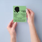 Afro Style, Männerwerbung Flyer (Gruppe)