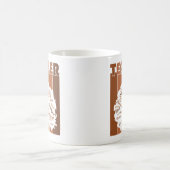 Afro Teacher Black Woman Kaffeetasse (Mittel)