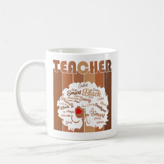 Afro Teacher Black Woman Kaffeetasse