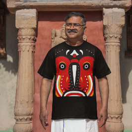 Afro Teke Tribal Art T-Shirt