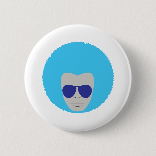 Afro Thunder Button (Vorderseite)