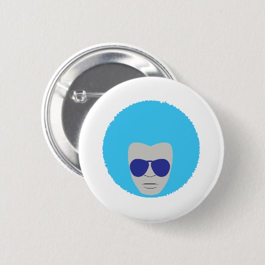 Afro Thunder Button (Vorne & Hinten)