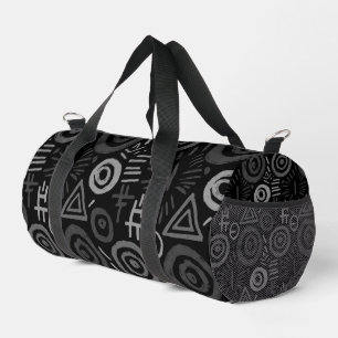 Afro-Tribal-Muster Farbige Abstraktion Duffle Bag