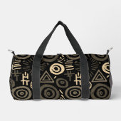 Afro Tribal Pattern Colorful Abstract  Duffle Bag (Vorderseite)