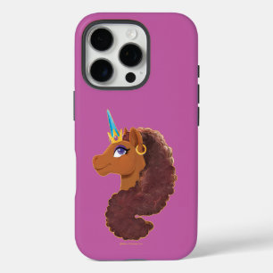 Afro Unicorn   Einzigartig iPhone 16 Pro Hülle