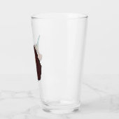 Afro Unicorn | Einzigartig Glas (Links)