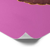 Afro Unicorn | Einzigartig Poster (Ecke)