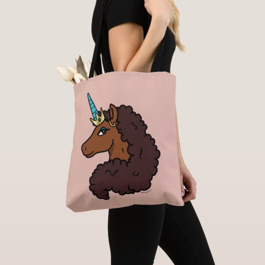 Afro Unicorn | Einzigartig Tasche (Von Nahem)