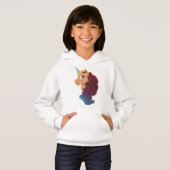 Afro Unicorn | Göttlich das Einhorn Hoodie (Vorne ganz)