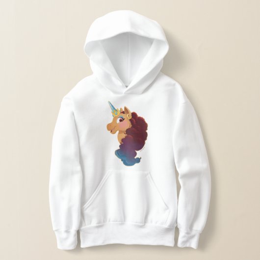 Afro Unicorn | Göttlich das Einhorn Hoodie (Ablage )