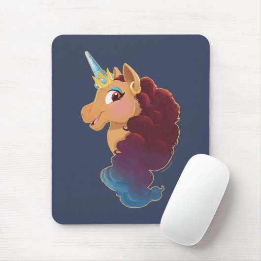 Afro Unicorn | Göttlich das Einhorn Mousepad (Mit Mouse)